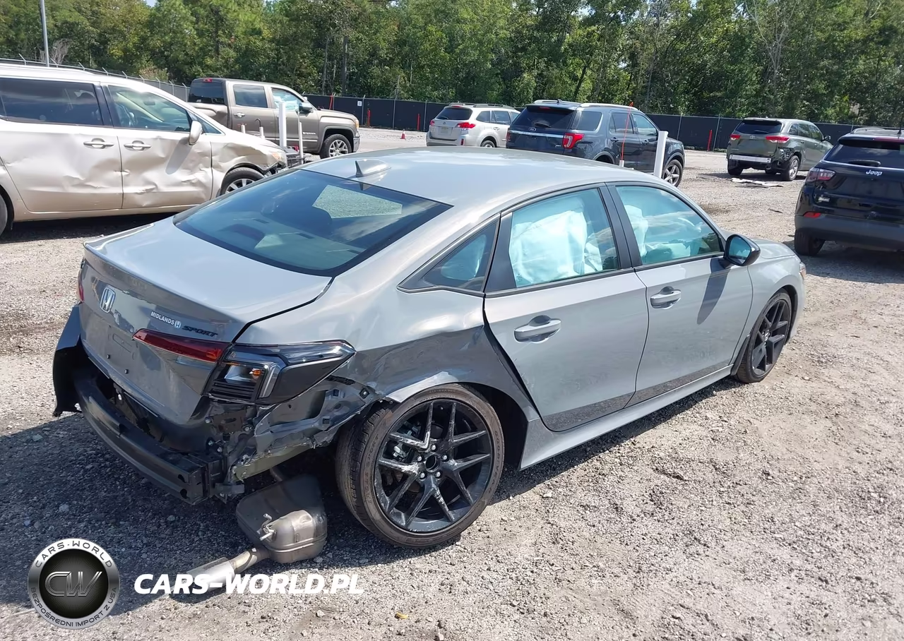 2026 Honda Civic Sport VIN:2HGFE2F57TH549576 - 4