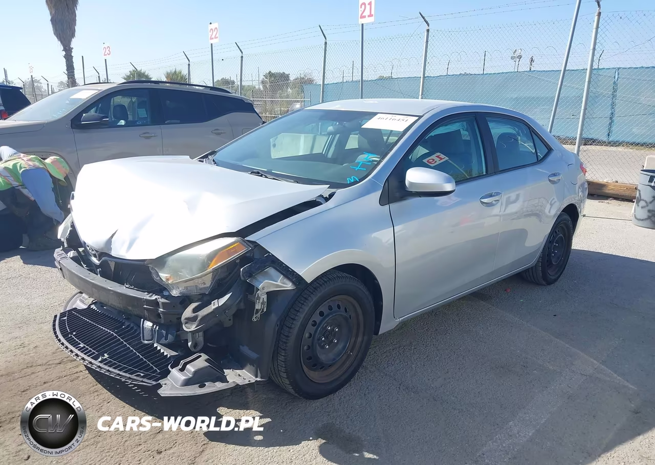 2016 Toyota Corolla Le VIN:5YFBURHE0GP452046 - 2
