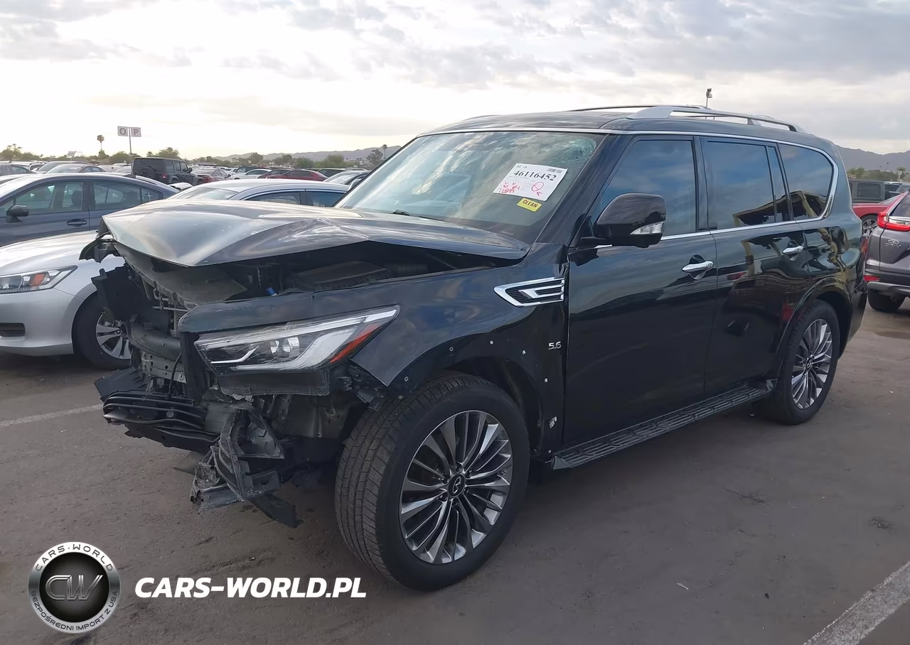2019 Infiniti Qx80 Luxe VIN:JN8AZ2NF5K9680242 - 2