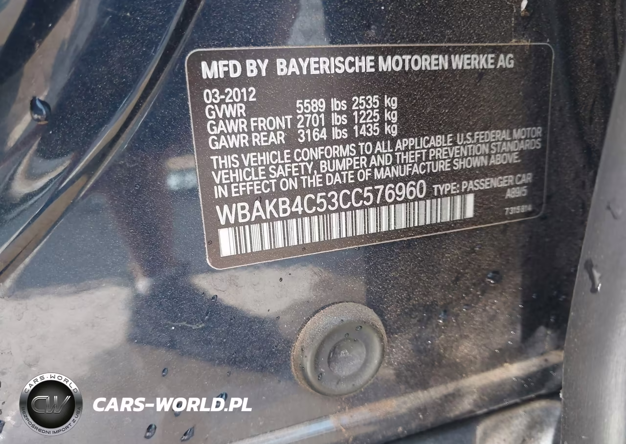 2012 BMW 740 Li VIN:WBAKB4C53CC576960 - 9
