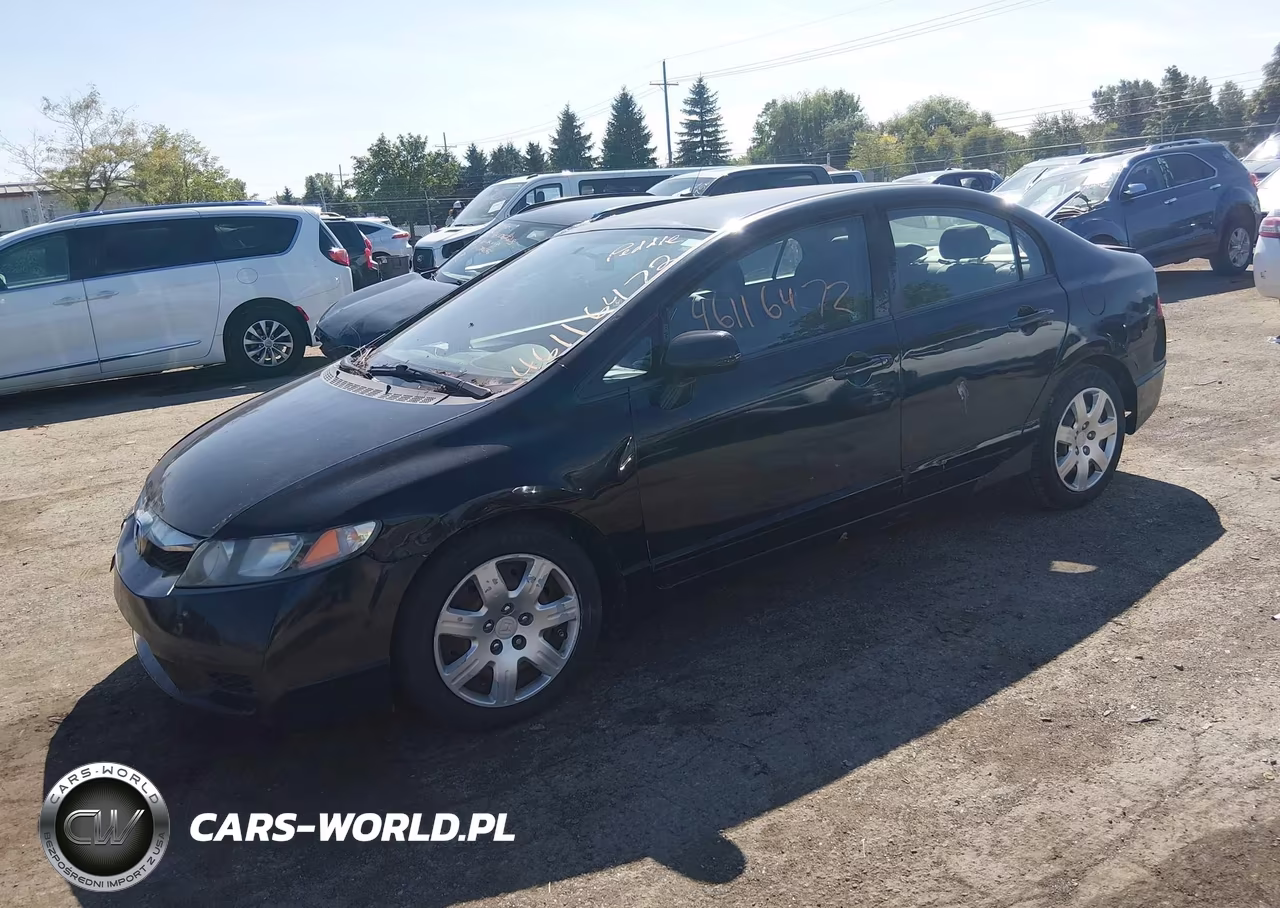 2010 Honda Civic Lx VIN:19XFA1F57AE002918 - 2