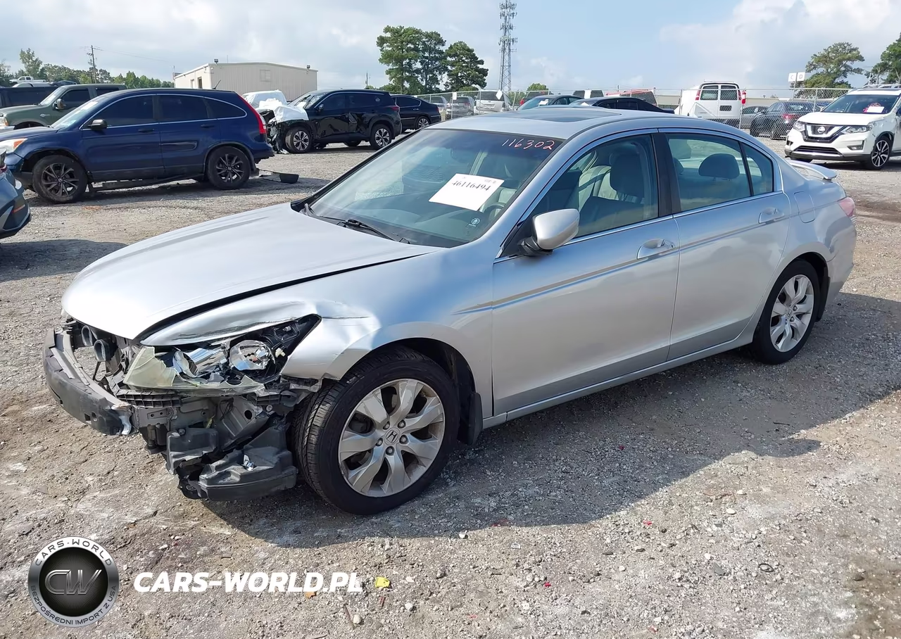 2009 Honda Accord 2.4 Ex-L VIN:1HGCP268X9A116302 - 2