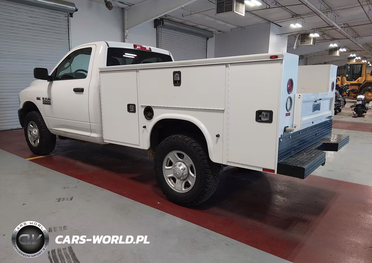 2018 Ram 2500 Tradesman 4X4 8' Box VIN:3C7WR5AJ0JG289319 - 3
