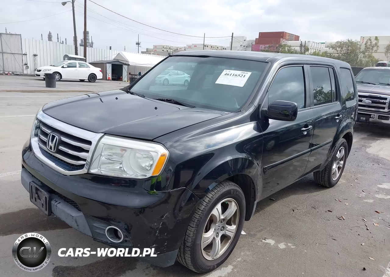 2014 Honda Pilot Ex-L VIN:5FNYF3H79EB012984 - 2