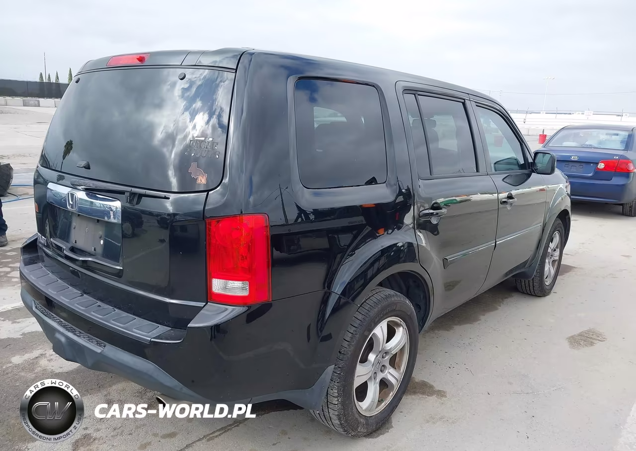 2014 Honda Pilot Ex-L VIN:5FNYF3H79EB012984 - 4