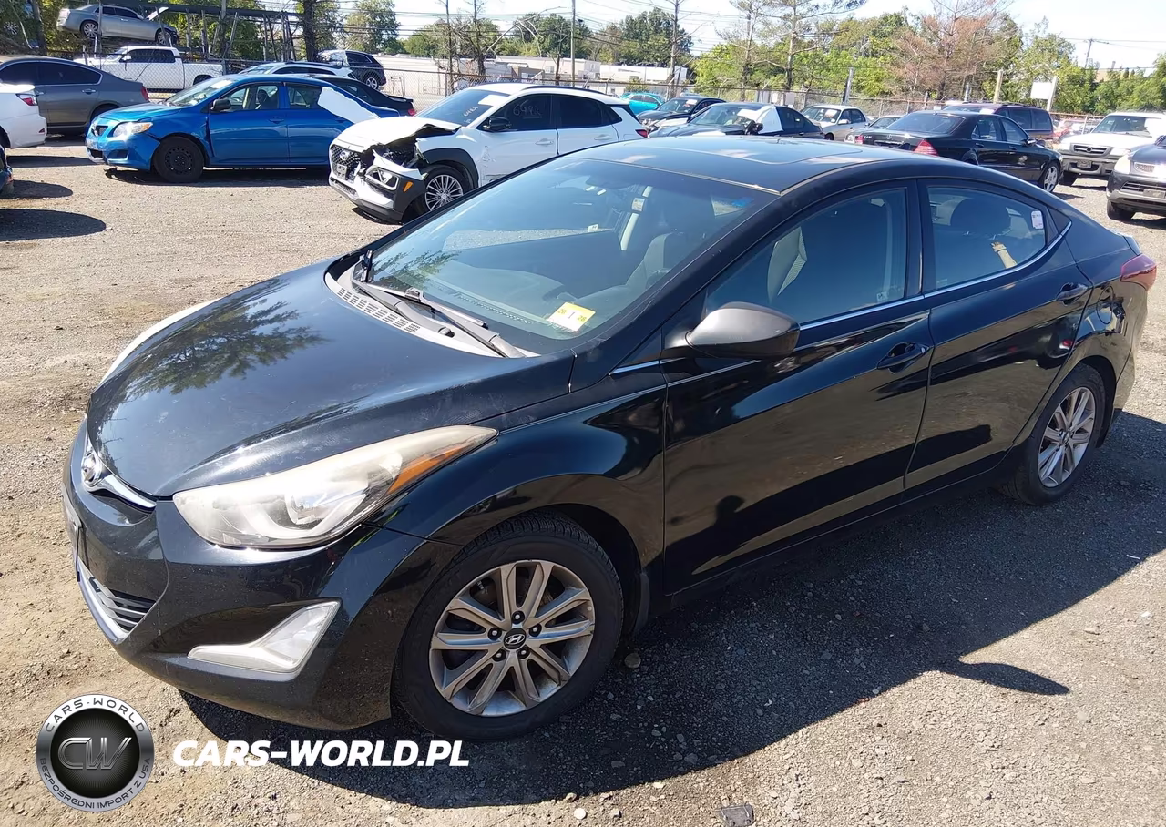2015 Hyundai Elantra Se VIN:5NPDH4AEXFH556162 - 2