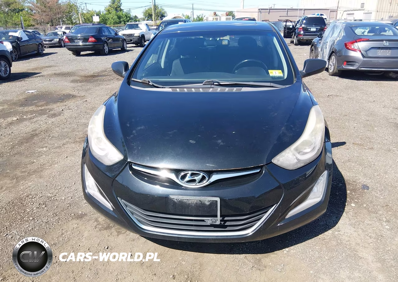 2015 Hyundai Elantra Se VIN:5NPDH4AEXFH556162 - 6
