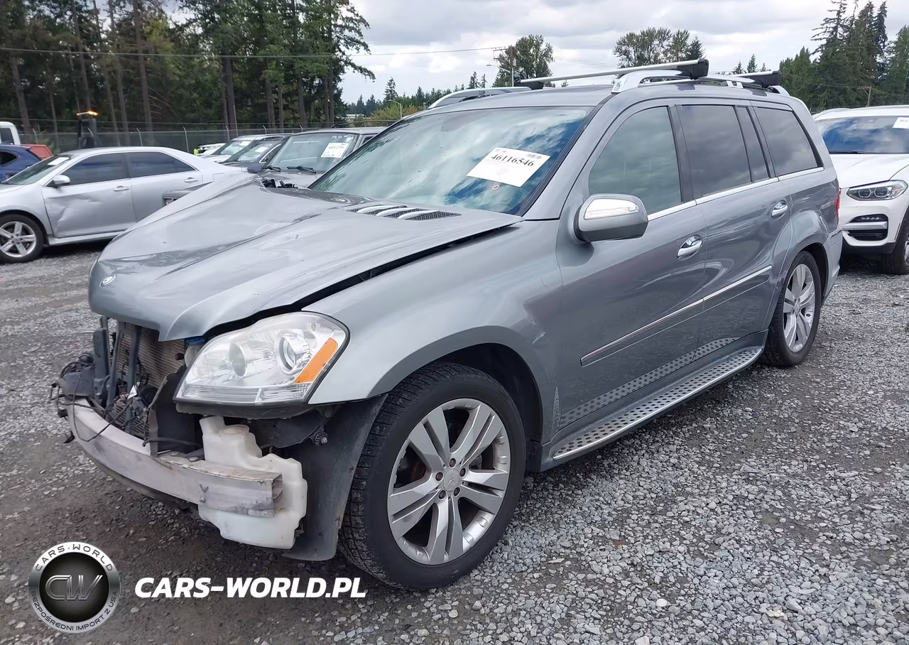2010 Mercedes-Benz Gl 450 4Matic VIN:4JGBF7BE0AA619780 - 2