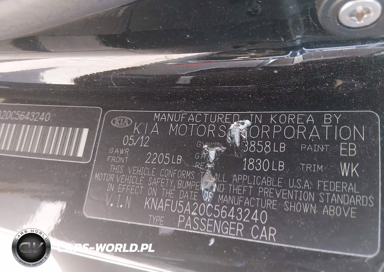 2012 Kia Forte Ex VIN:KNAFU5A20C5643240 - 9