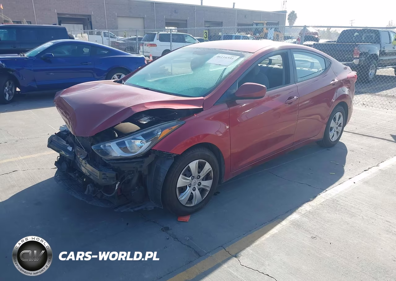 2016 Hyundai Elantra Se VIN:5NPDH4AE6GH728799 - 2