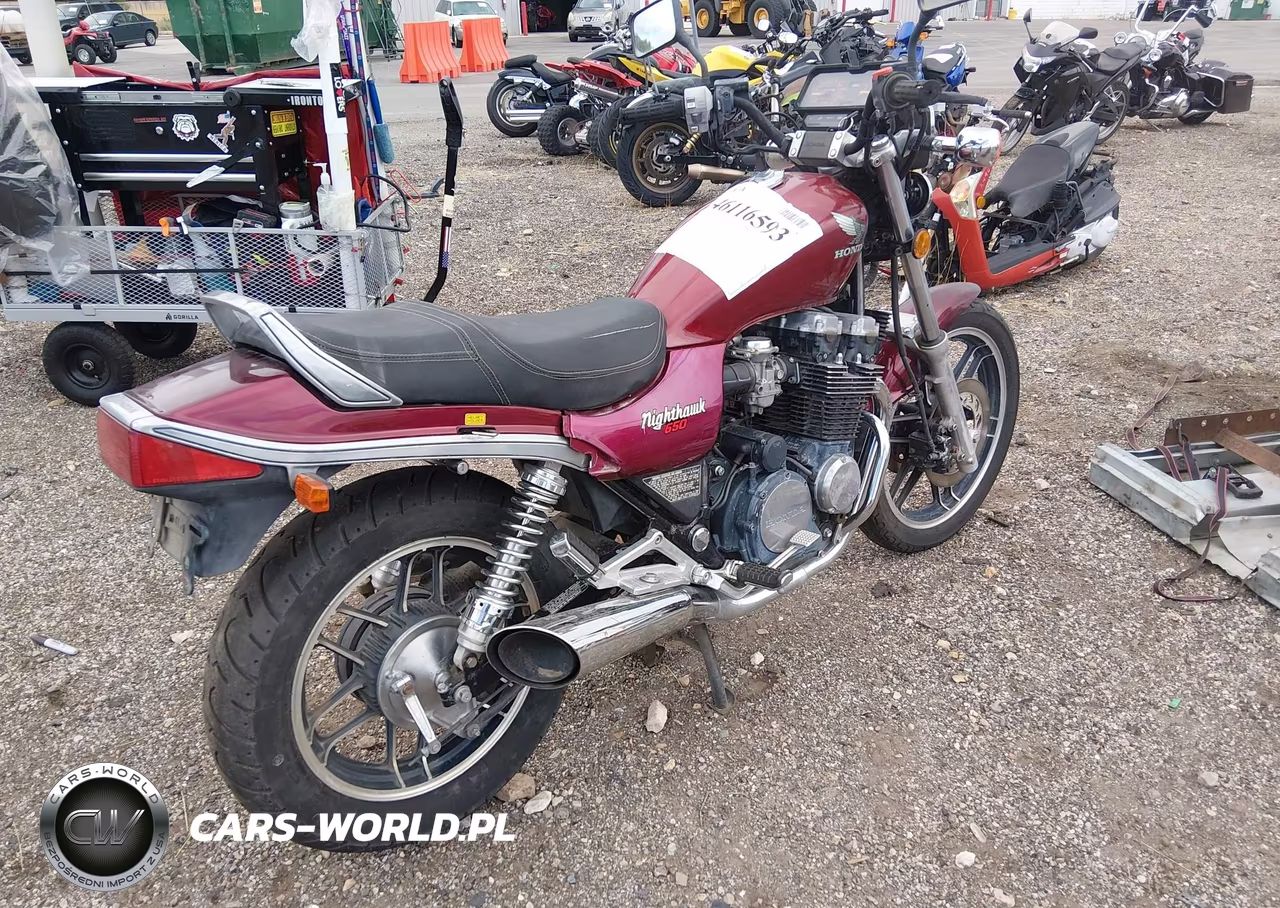 1983 Honda Cb650 Sc VIN:JH2RC1302DM017341 - 4