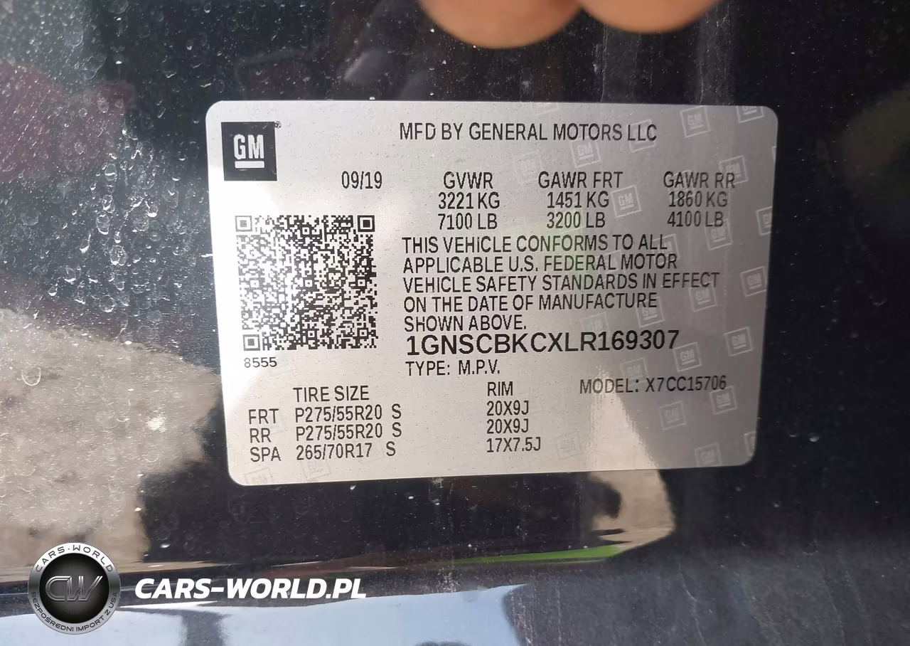 2020 Chevrolet Tahoe 2Wd Lt VIN:1GNSCBKCXLR169307 - 9