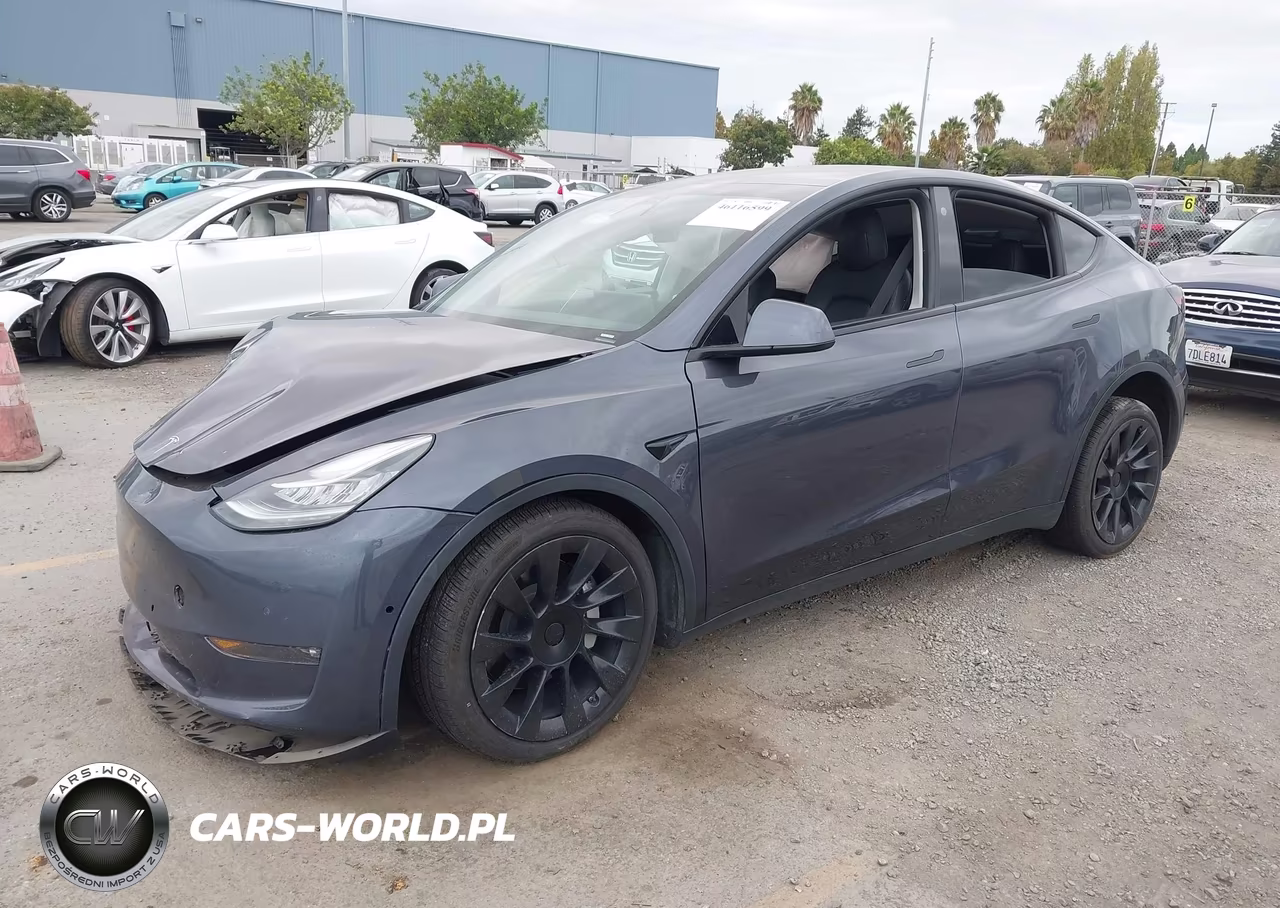 2022 Tesla Model Y Long Range Dual Motor All-Wheel Drive VIN:7SAYGDEE5NF341559 - 2