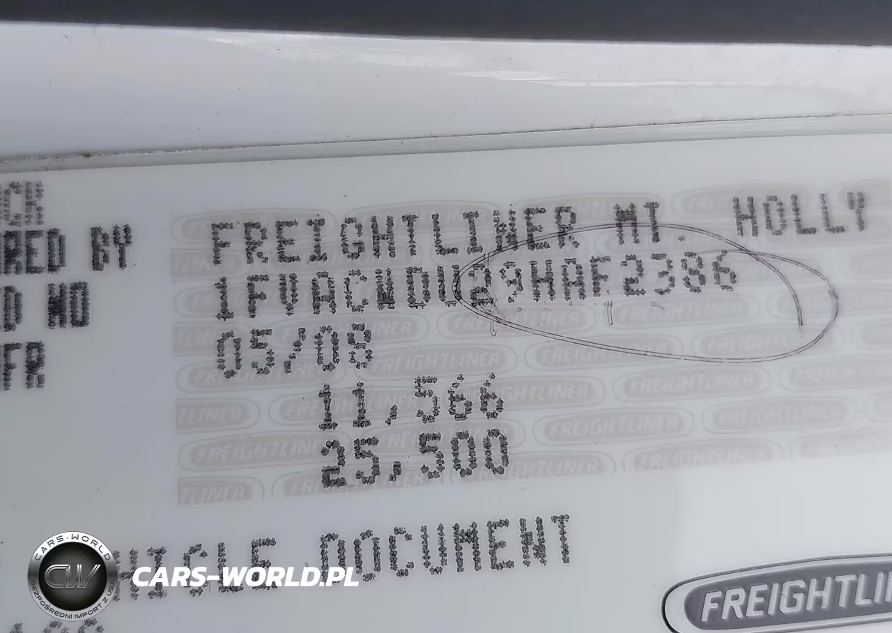 2009 Freightliner M2 106 Medium Duty VIN:1FVACWDU29HAF2386 - 8