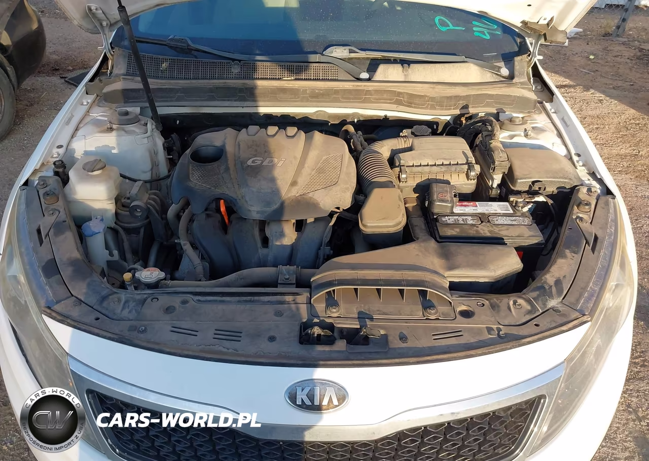 2013 Kia Optima Lx VIN:5XXGM4A77DG250118 - 10
