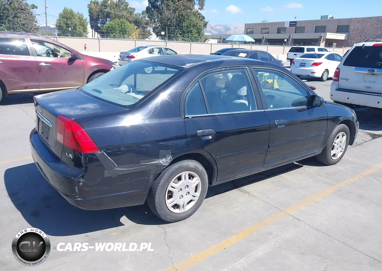2001 Honda Civic Lx VIN:2HGES16521H514987 - 4