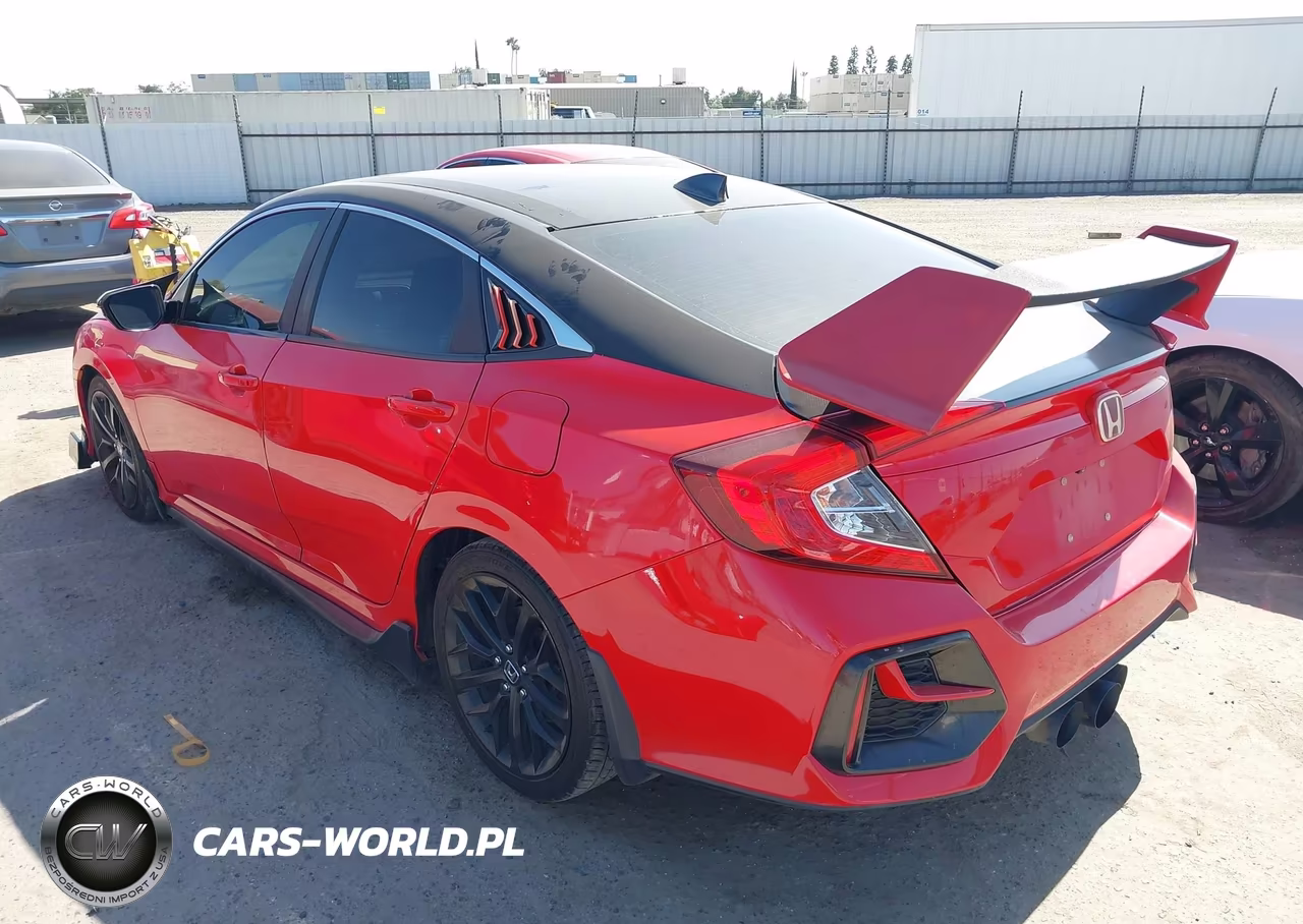 2020 Honda Civic Si Sedan VIN:2HGFC1E54LH703064 - 3