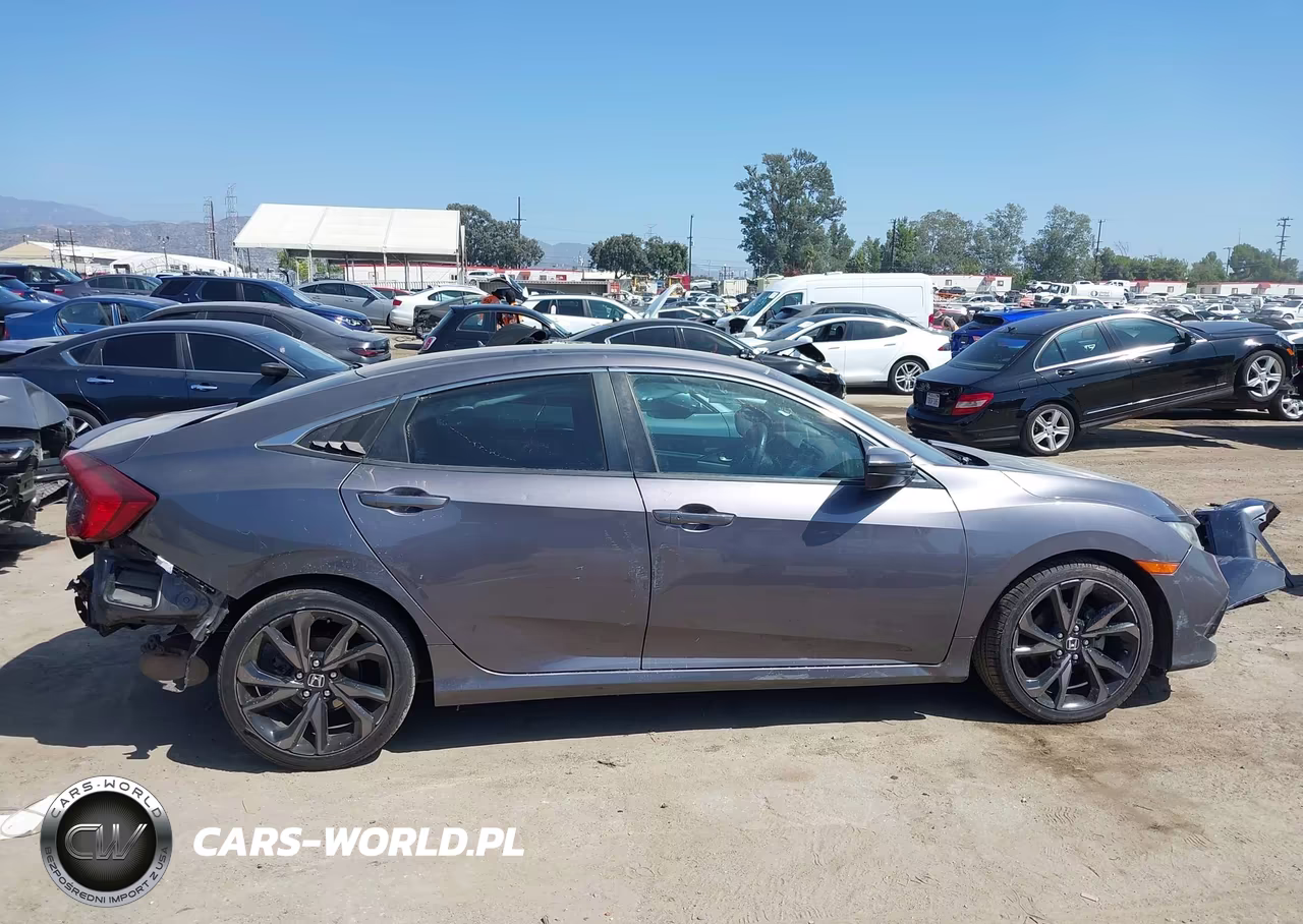 2020 Honda Civic Sport VIN:19XFC2F81LE010753 - 14
