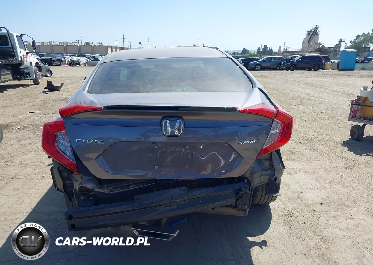 2020 Honda Civic Sport VIN:19XFC2F81LE010753 - 17