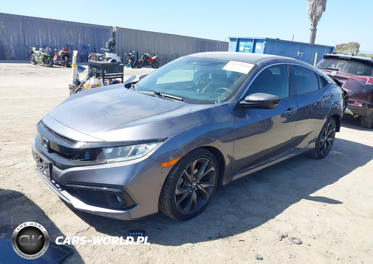 2020 Honda Civic Sport VIN:19XFC2F81LE010753 - 2