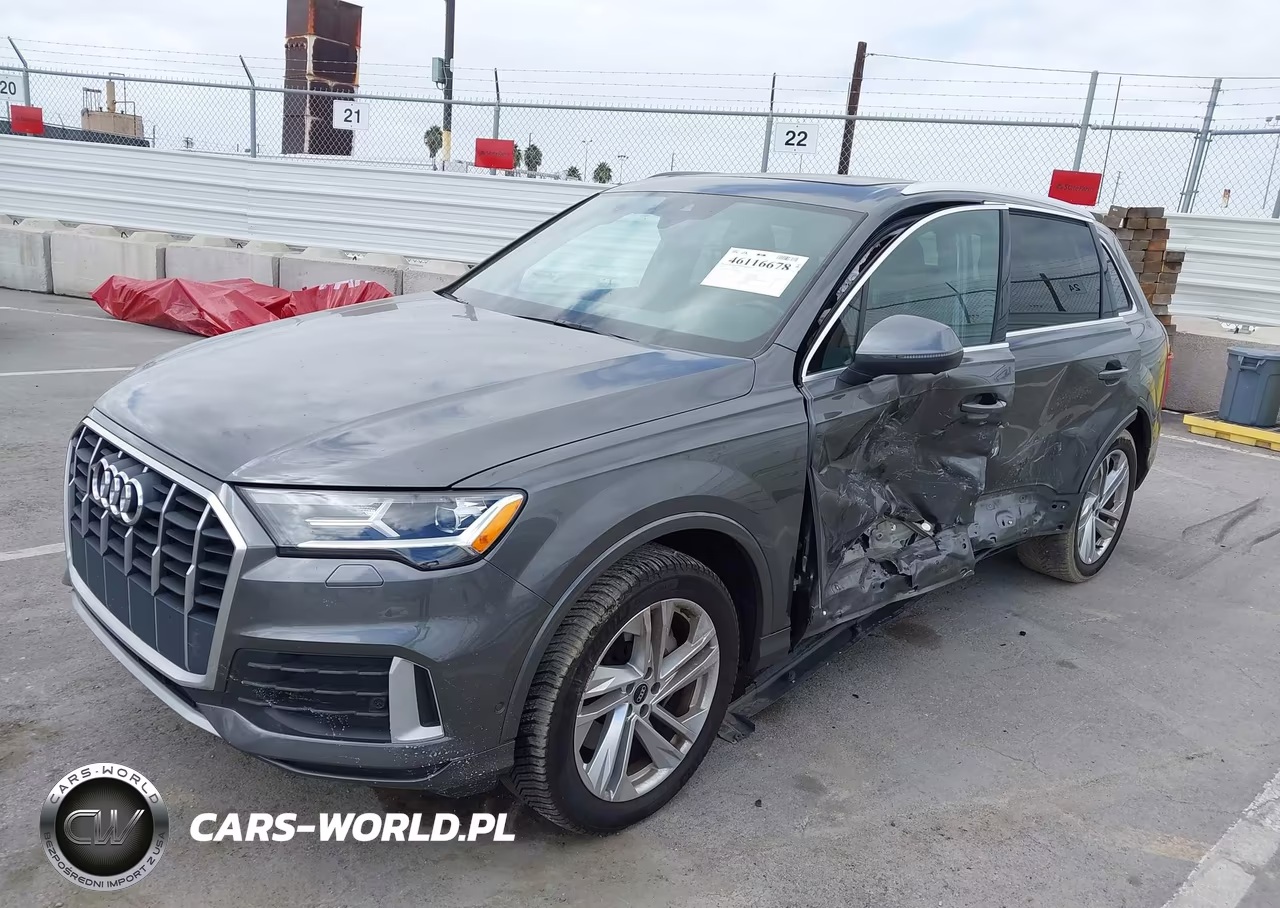 2021 Audi Q7 Premium 45 Tfsi Quattro Tiptronic VIN:WA1AJAF71MD032296 - 2