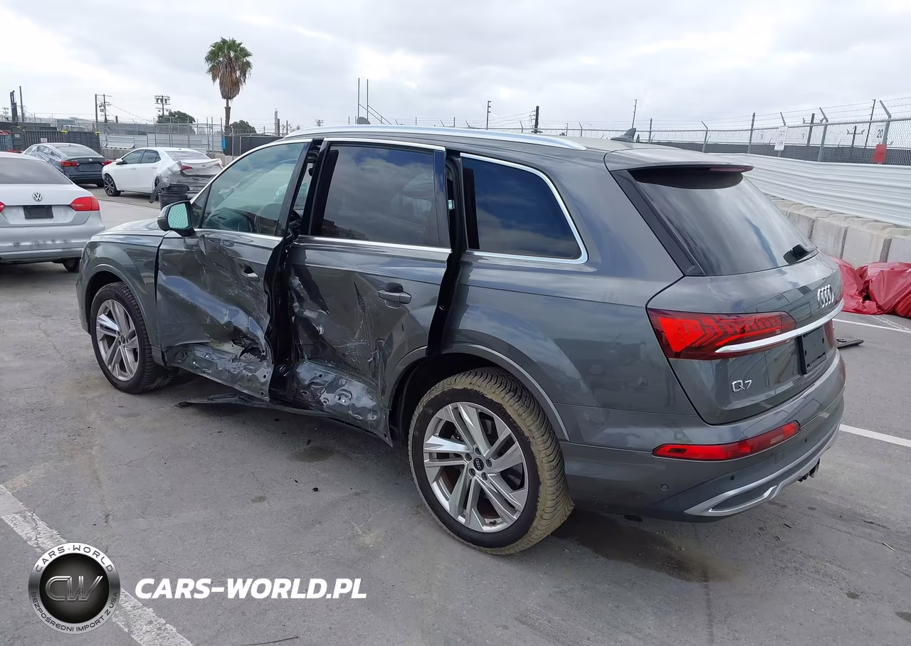 2021 Audi Q7 Premium 45 Tfsi Quattro Tiptronic VIN:WA1AJAF71MD032296 - 3