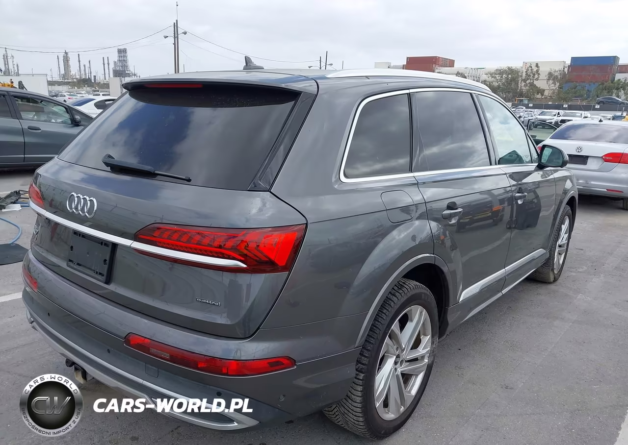 2021 Audi Q7 Premium 45 Tfsi Quattro Tiptronic VIN:WA1AJAF71MD032296 - 4