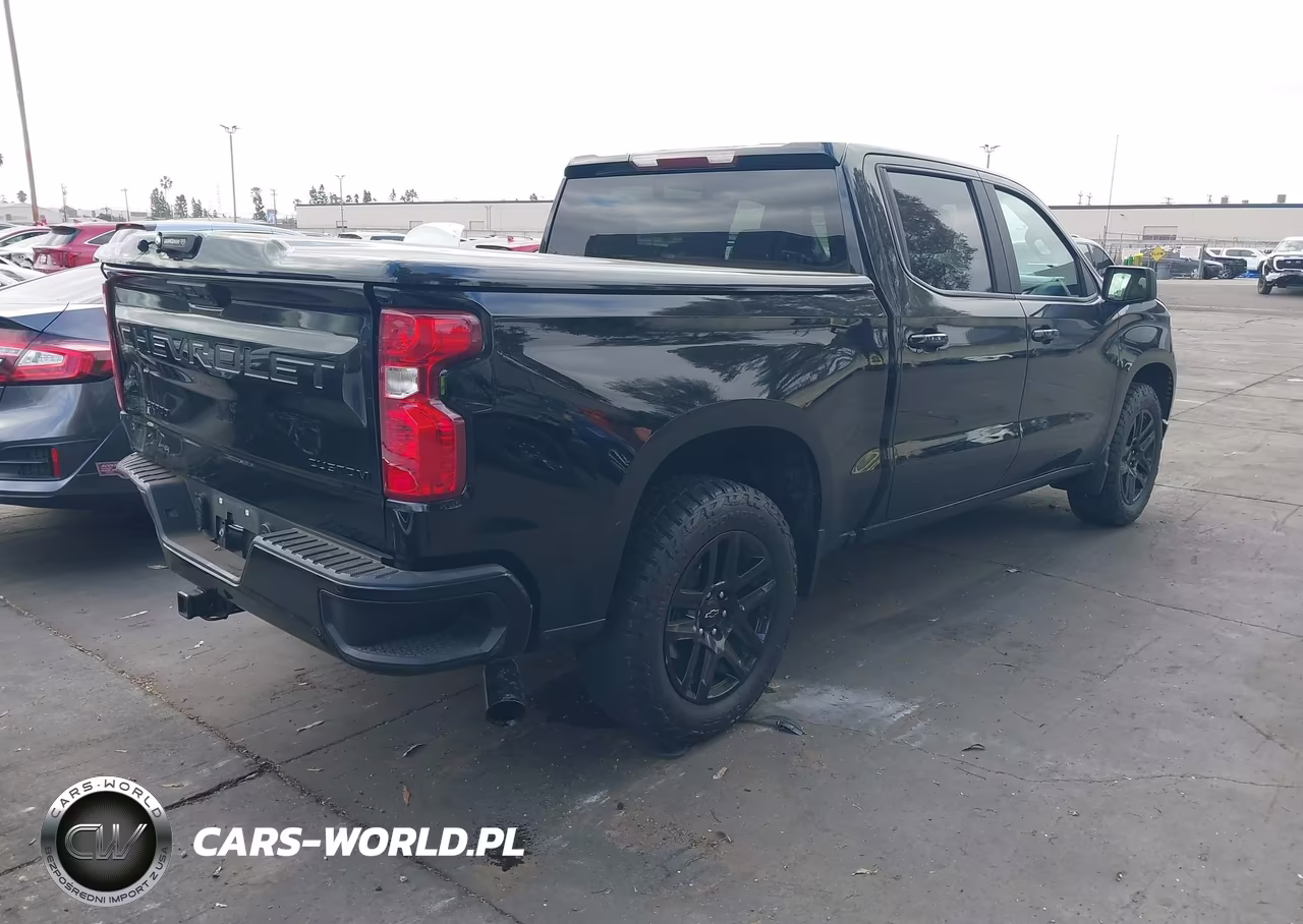 2023 Chevrolet Silverado 1500 2Wd Short Bed Custom VIN:3GCPABEK8PG269984 - 4