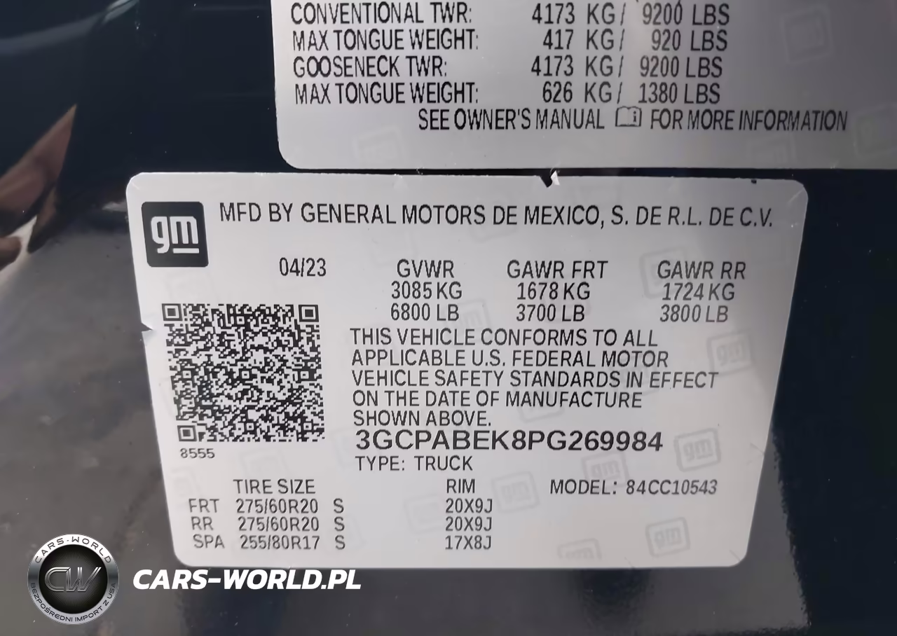 2023 Chevrolet Silverado 1500 2Wd Short Bed Custom VIN:3GCPABEK8PG269984 - 9