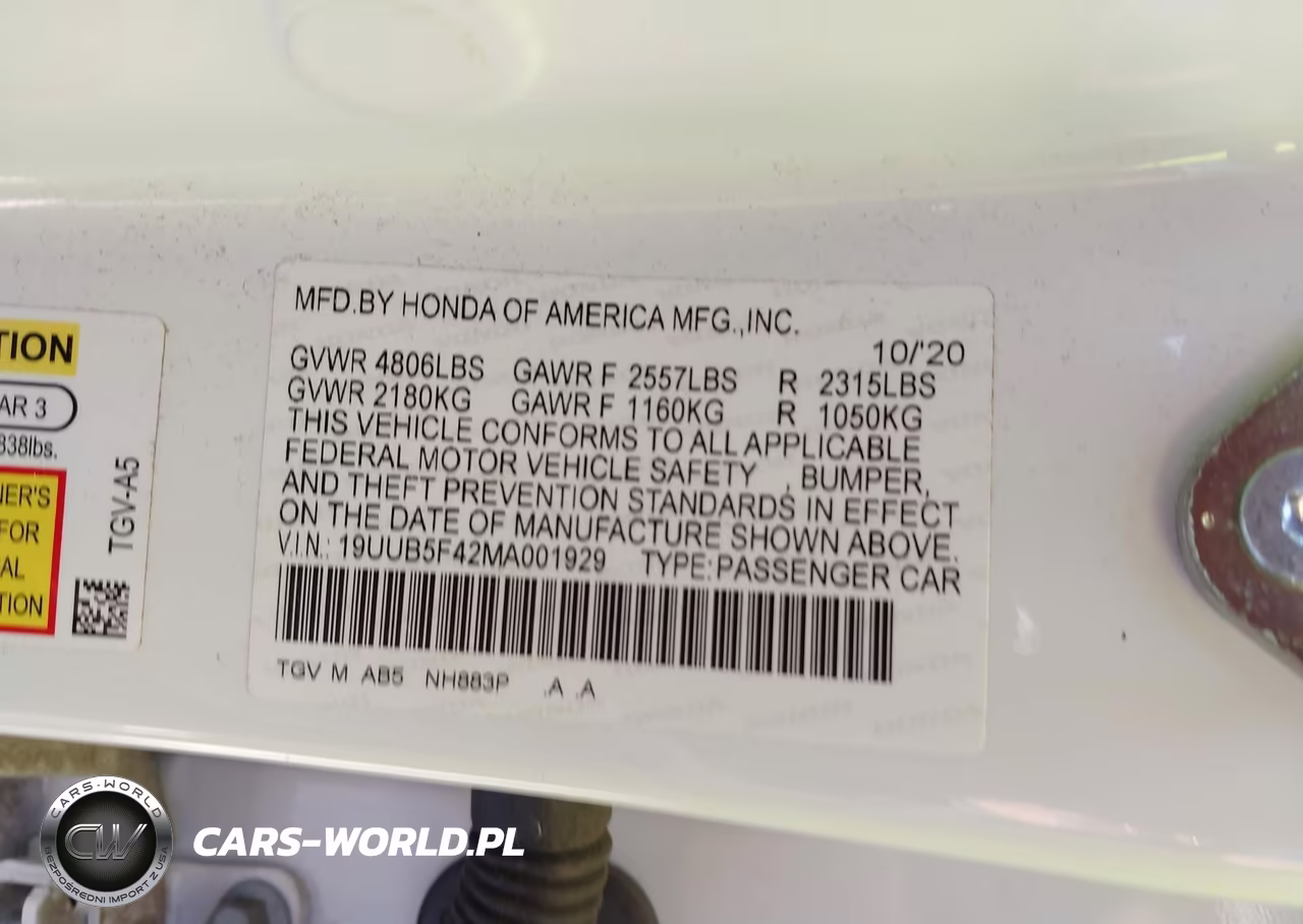 2021 Acura Tlx Technology Package VIN:19UUB5F42MA001929 - 9