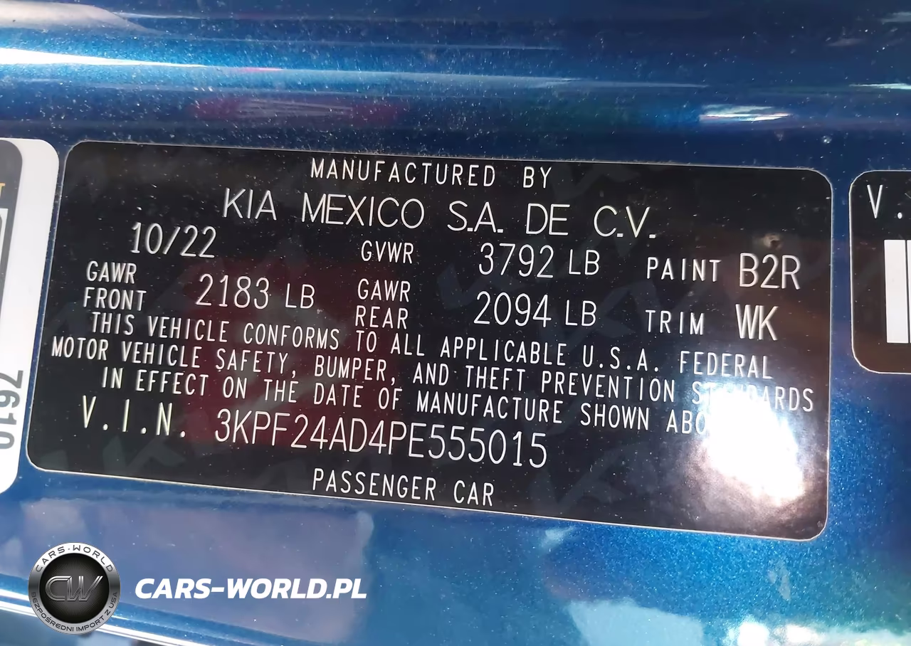 2023 Kia Forte Lxs VIN:3KPF24AD4PE555015 - 9