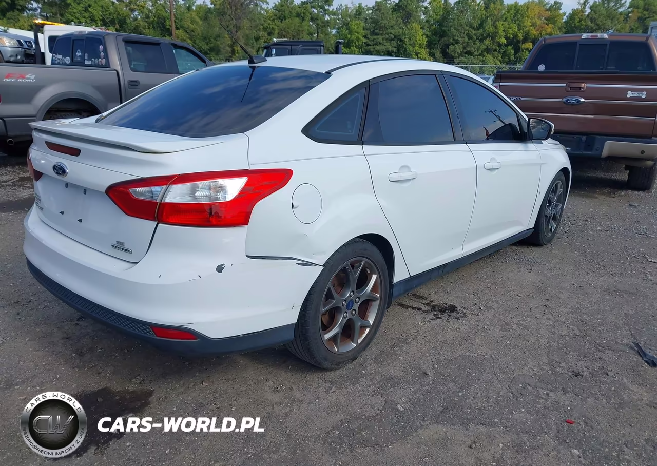 2014 Ford Focus Se VIN:1FADP3F26EL330941 - 4