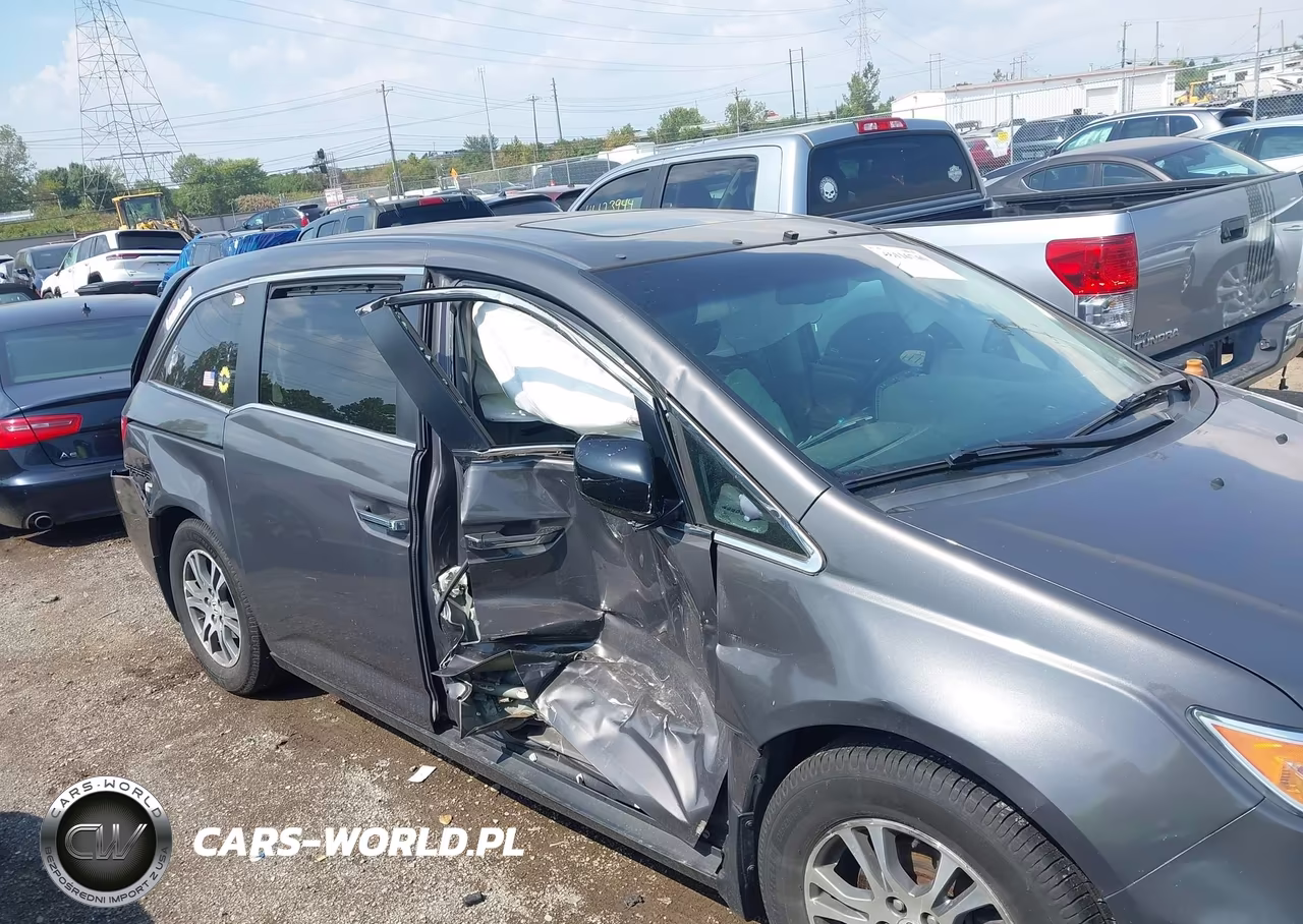 2013 Honda Odyssey Ex-L VIN:5FNRL5H64DB007884 - 6