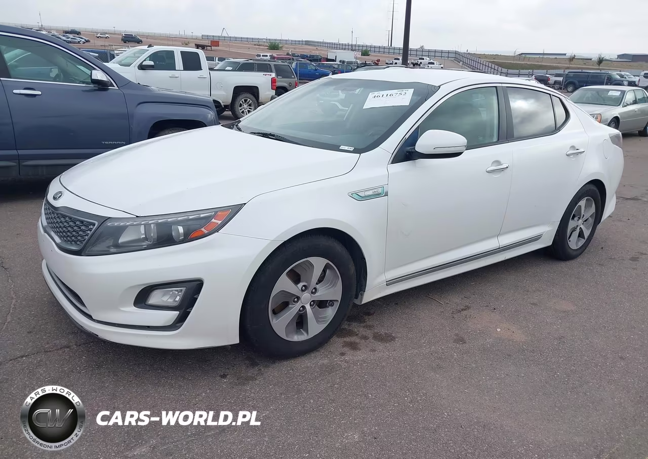 2014 Kia Optima Hybrid Lx VIN:KNAGM4AD0E5069886 - 2