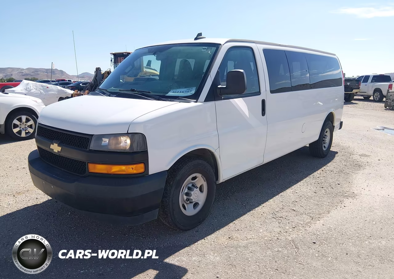 2019 Chevrolet Express 3500 Ls VIN:1GAZGNFG0K1353400 - 2