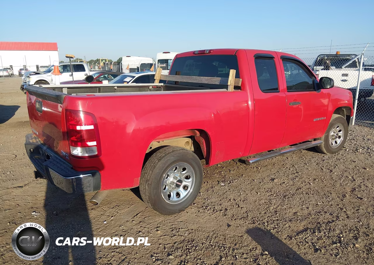 2008 GMC Sierra 1500 Work Truck VIN:1GTEC19XX8Z296428 - 4