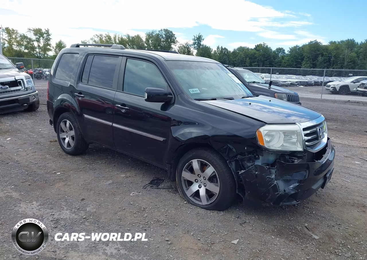 2014 Honda Pilot Touring VIN:5FNYF4H9XEB023113 - 1