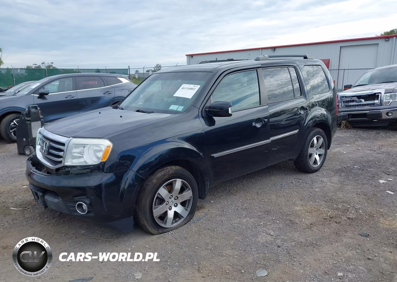 2014 Honda Pilot Touring VIN:5FNYF4H9XEB023113 - 2