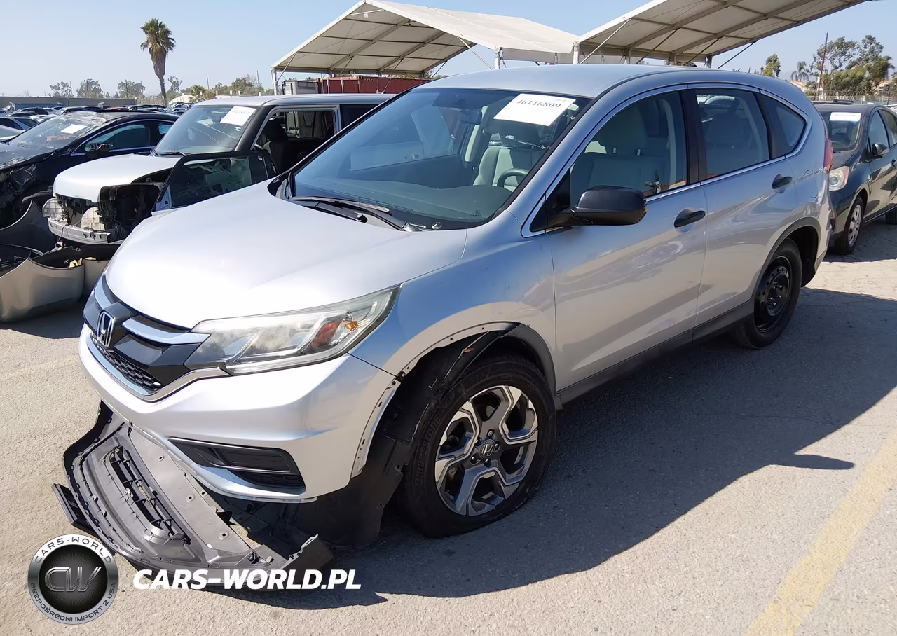 2015 Honda Cr-V Lx VIN:3CZRM3H35FG706424 - 2
