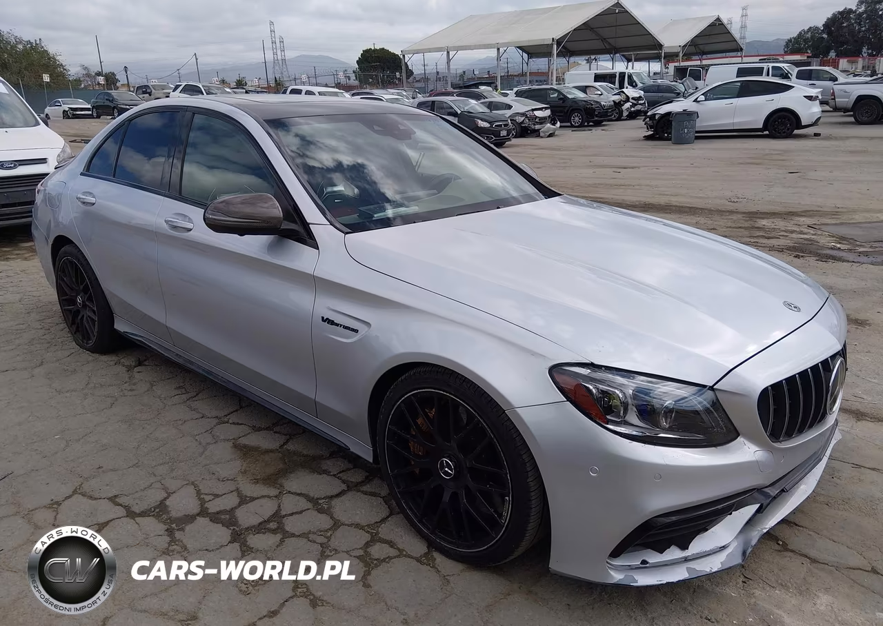 2019 Mercedes-Benz Amg C 63 S VIN:55SWF8HB1KU272279 - 1