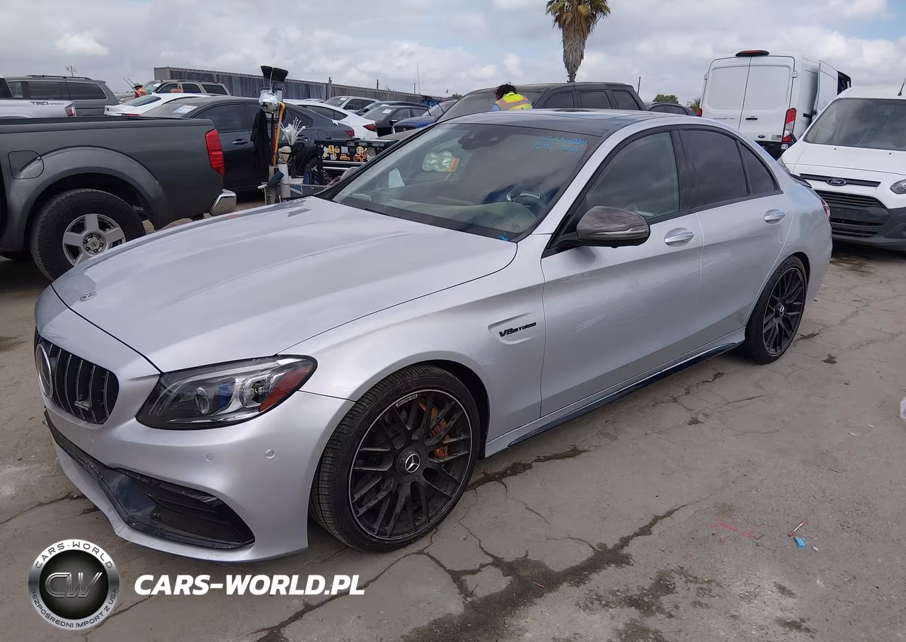 2019 Mercedes-Benz Amg C 63 S VIN:55SWF8HB1KU272279 - 2