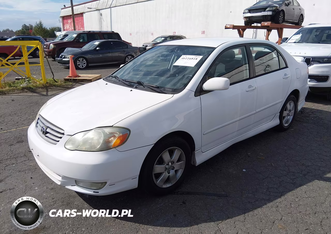 2003 Toyota Corolla S VIN:1NXBR32E03Z175477 - 2