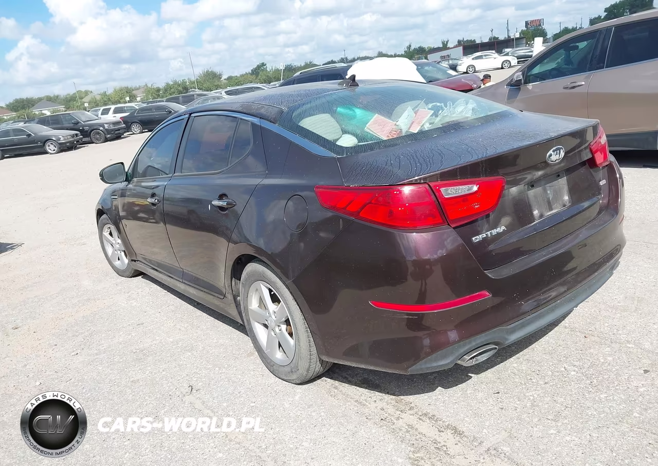 2014 Kia Optima Lx VIN:5XXGM4A7XEG260305 - 3