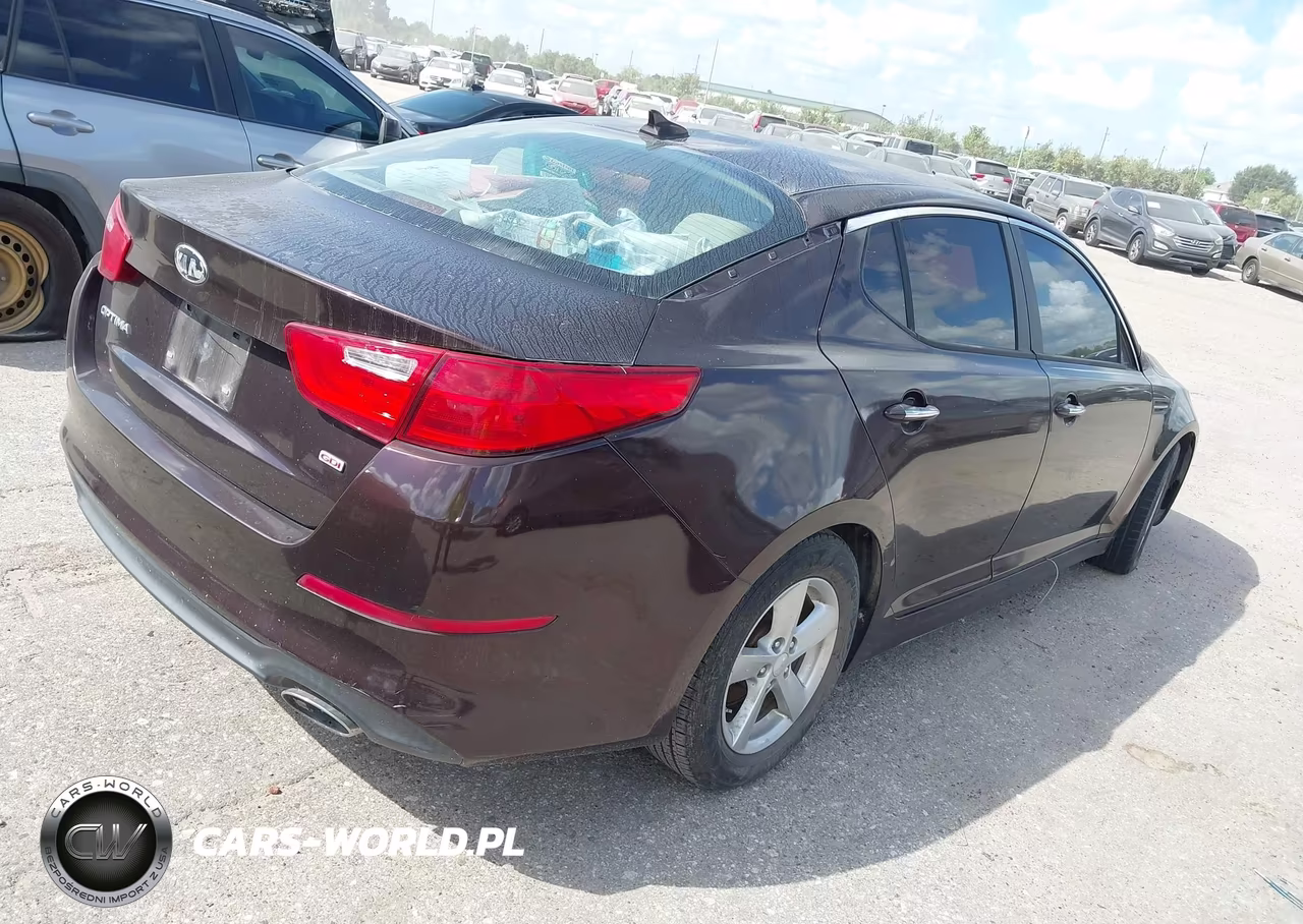 2014 Kia Optima Lx VIN:5XXGM4A7XEG260305 - 4