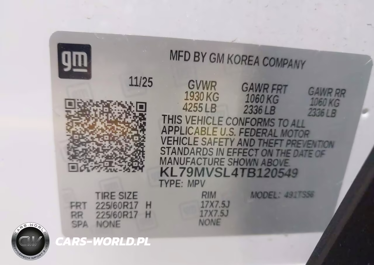 2026 Chevrolet Trailblazer Fwd Activ VIN:KL79MVSL4TB120549 - 9