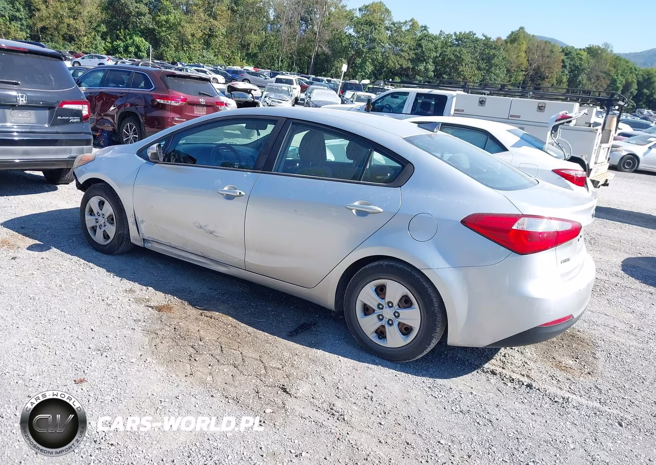 2014 Kia Forte Lx VIN:KNAFK4A61E5207275 - 3