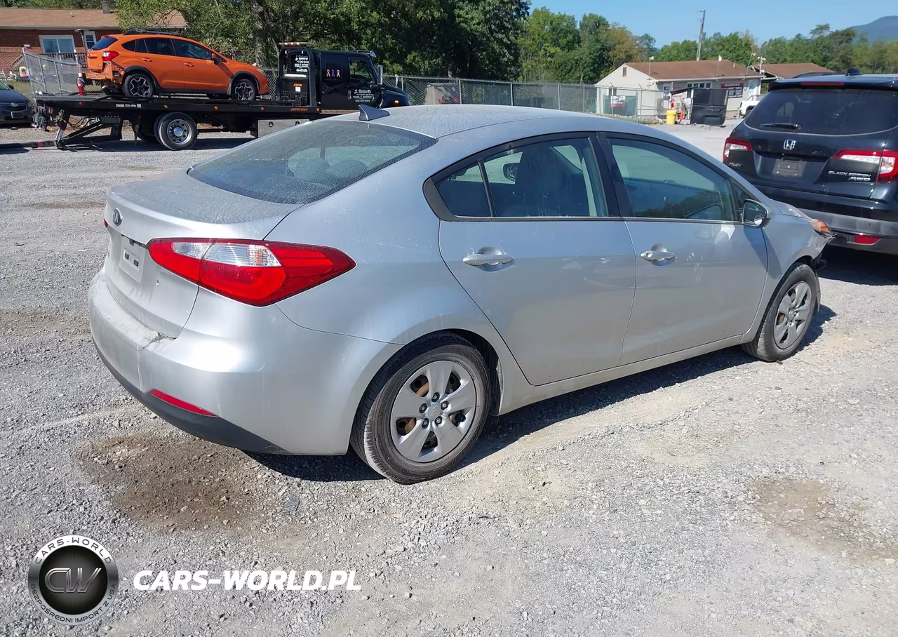 2014 Kia Forte Lx VIN:KNAFK4A61E5207275 - 4