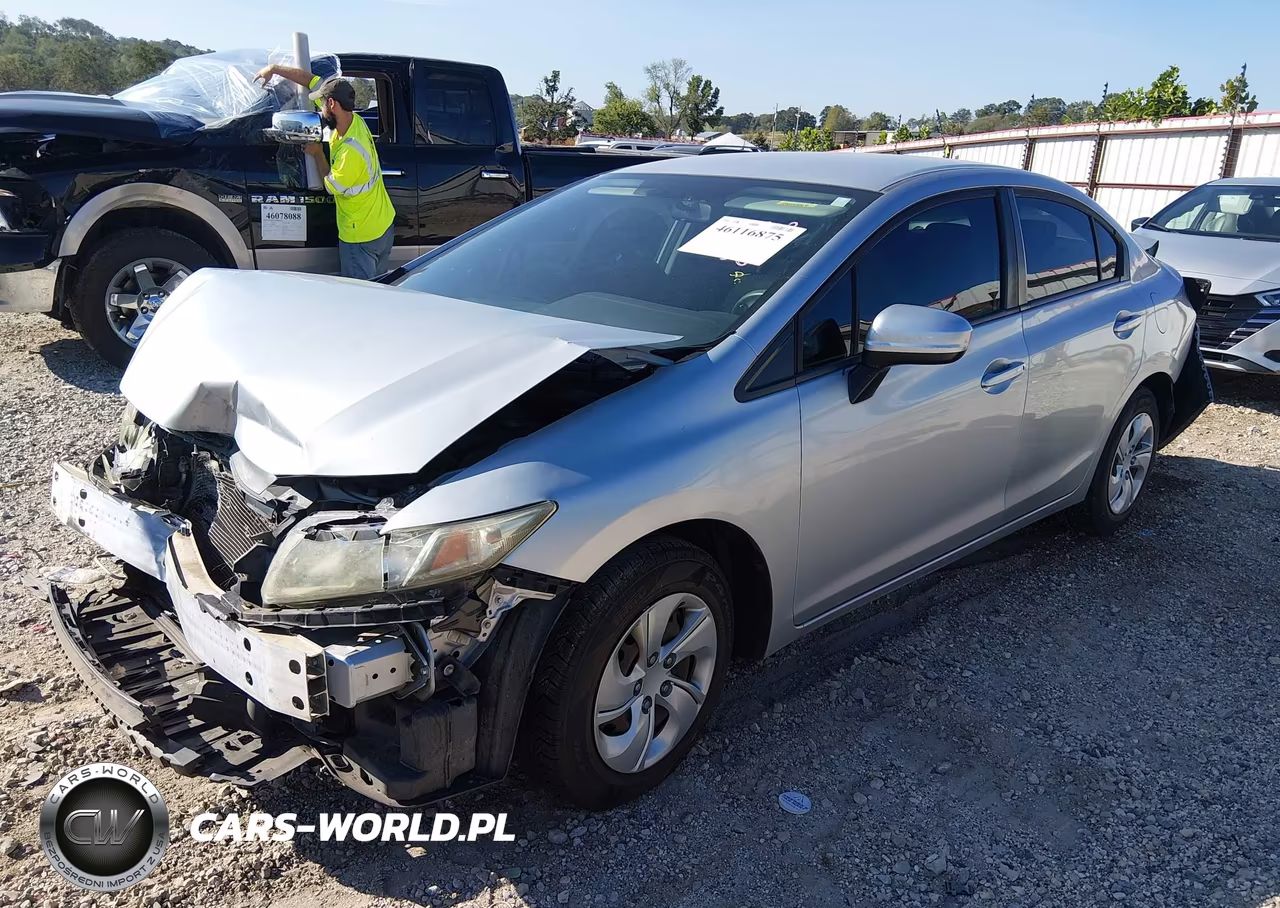 2014 Honda Civic Lx VIN:2HGFB2F50EH515426 - 2