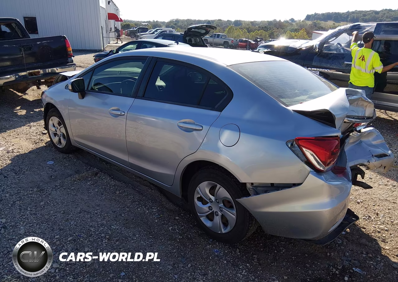 2014 Honda Civic Lx VIN:2HGFB2F50EH515426 - 3