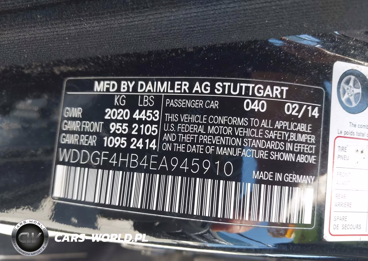 2014 Mercedes-Benz C 250 Sport VIN:WDDGF4HB4EA945910 - 9